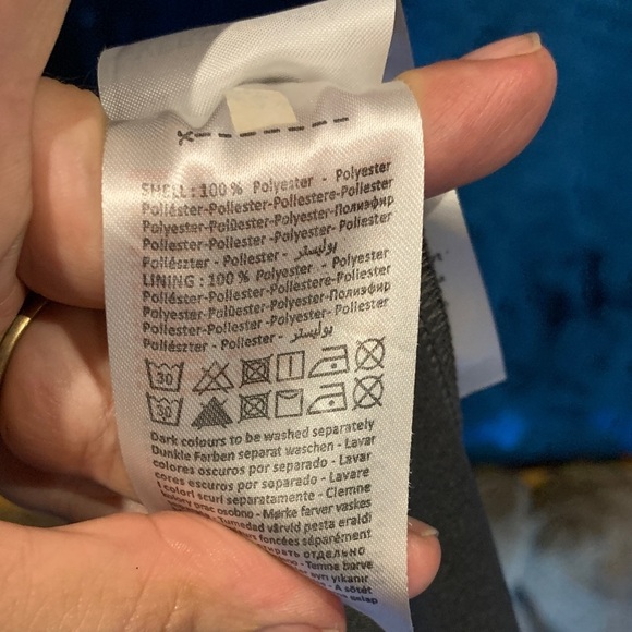 Vero Moda Grey Black Pink Midi Dress Light Weight Y2K Size Medium Resort wear - Picture 7 of 8